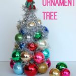 DIY Vintage Ball Ornament Tree