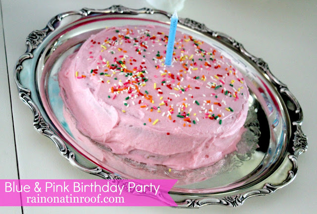 Blue and Pink Birthday Party Ideas