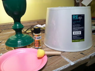 Kate Spade Lamp Makeover