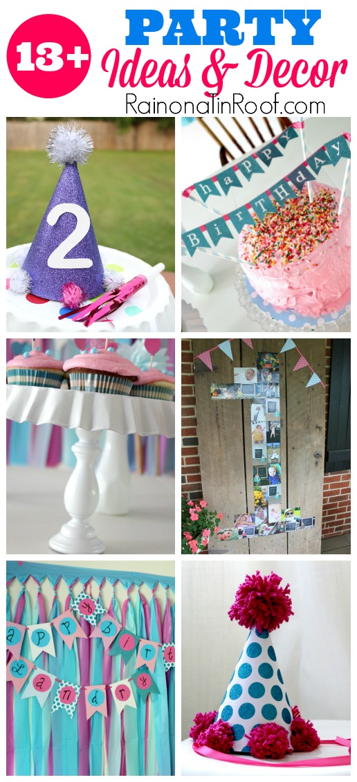 Parties - Ideas & Decor - Rain on a Tin Roof