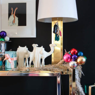 A Colorful Christmas Home Tour - simple holiday decorating ideas full of color!