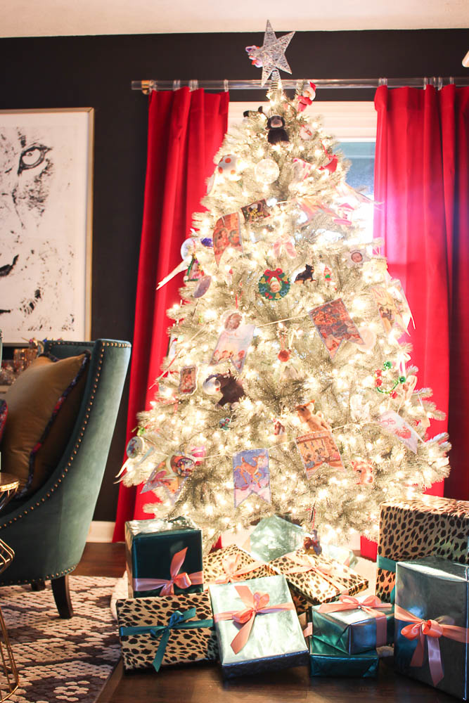 A Colorful Christmas Home Tour - simple holiday decorating ideas full of color!