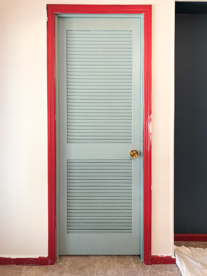 Diy Louvered Closet Door Makeover Big Bang For Your Buck