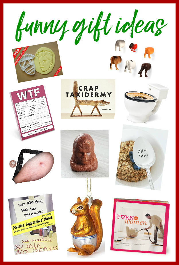 Funny Gift Ideas Christmas Gag Gift Ideas for Everyone