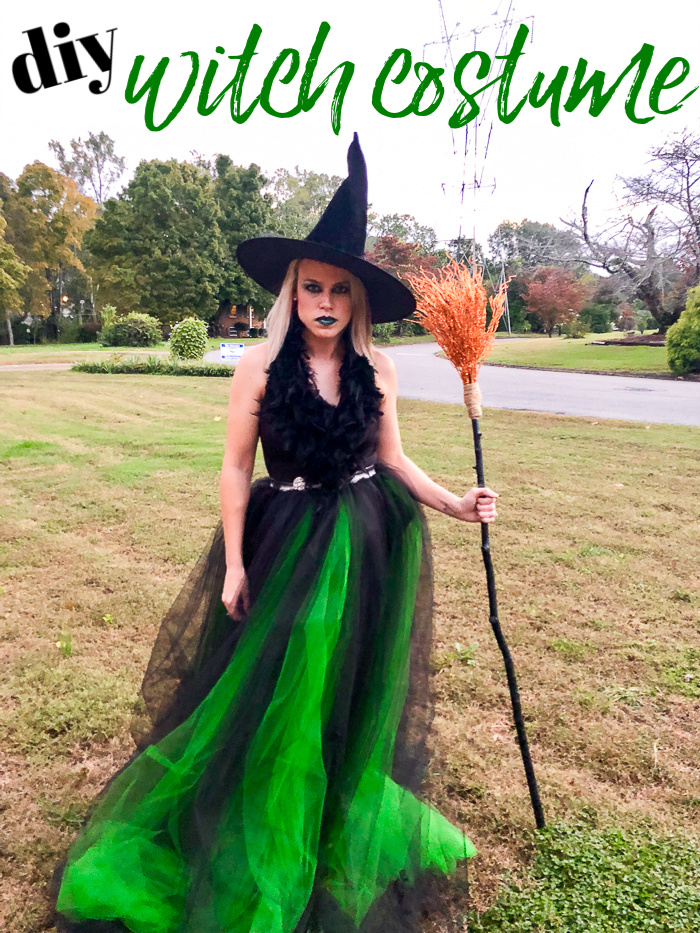 DIY Witch Costume: Homemade Witch Costume Tutorial