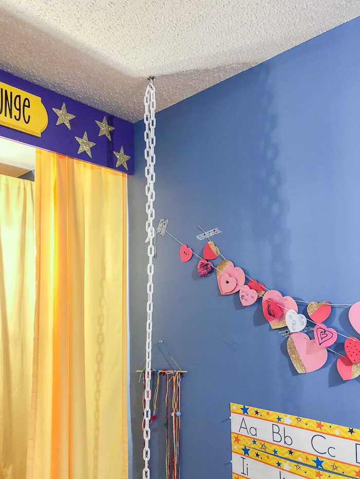 hanging stuffed animals from ceiling